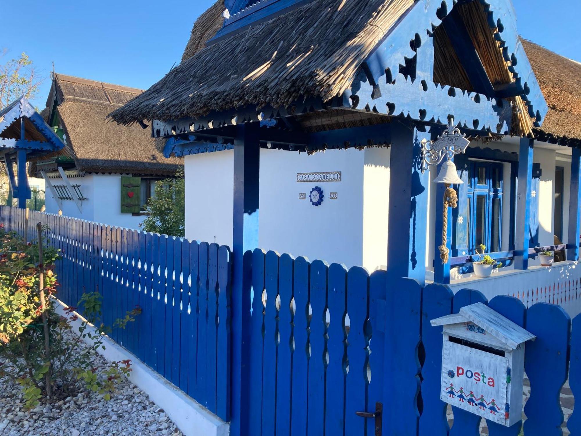 Casa Soarelui Hotel Murighiol Eksteriør billede